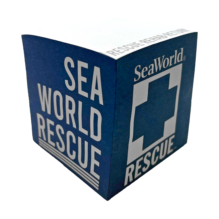 SeaWorld Notepad Cube