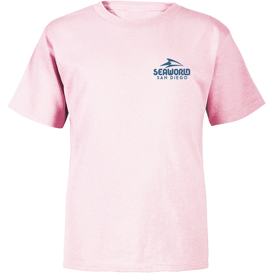 SeaWorld Greetings From San Diego Pink Toddler Girl Tee back