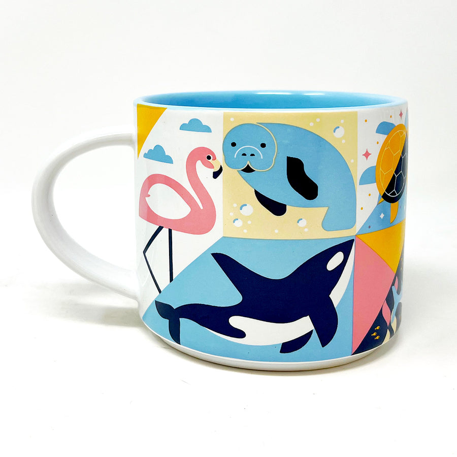 SeaWorld Florida Prismatic Mug